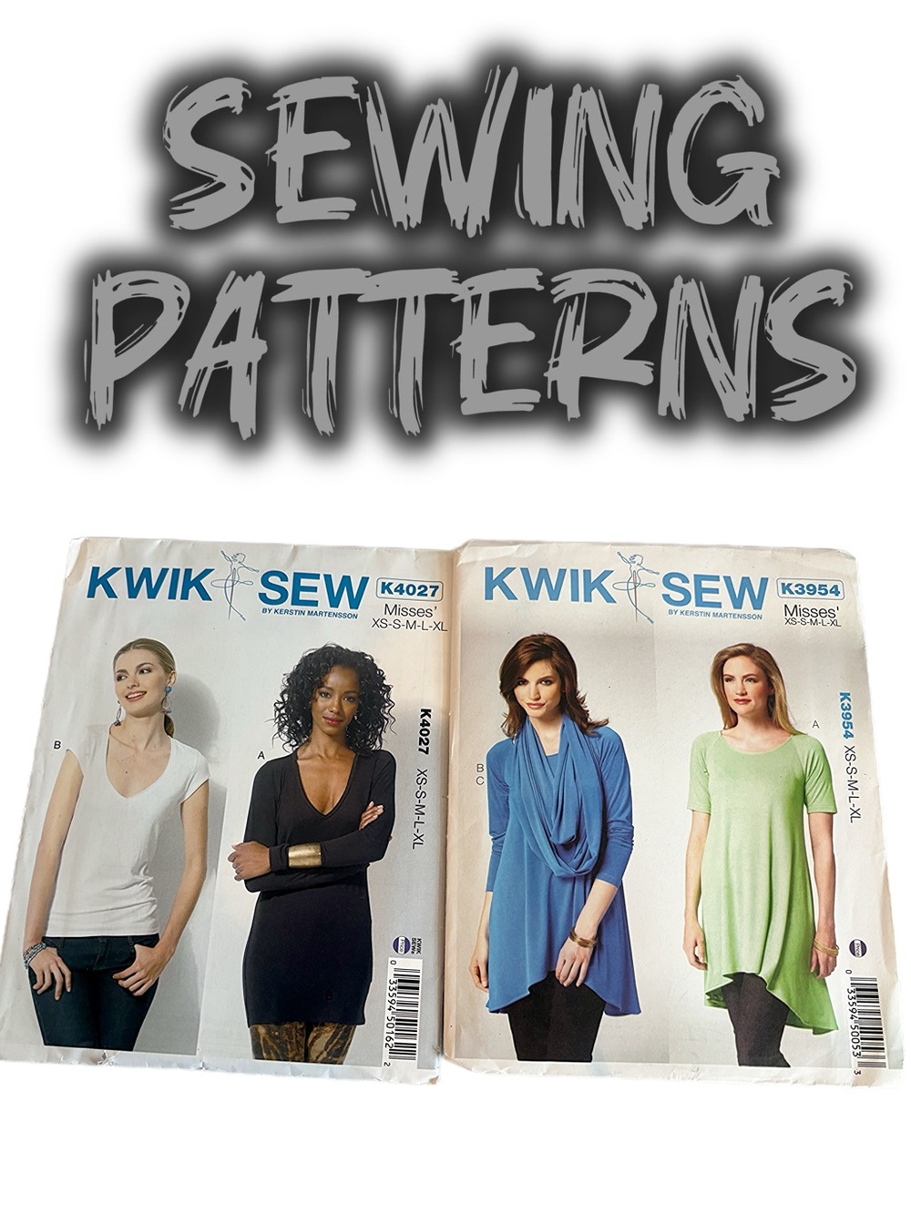 KWIK Sew Women’s Tops Sewing Patterns NEW